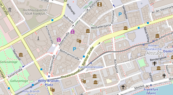 Personalberater auf Satellitenbild