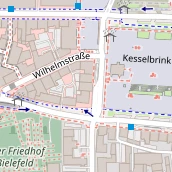 Personaldienstleister auf Karte