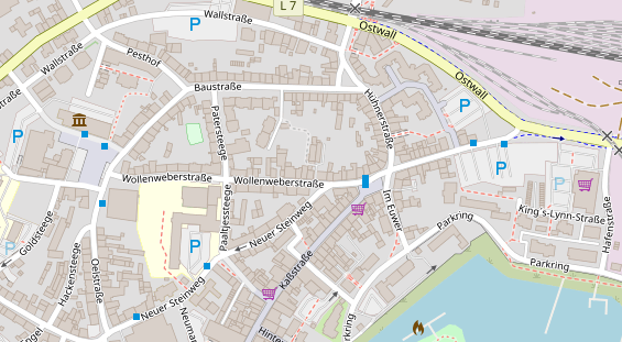 Personaldienstleister auf Karte