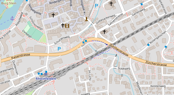 Personaldienstleister auf Karte