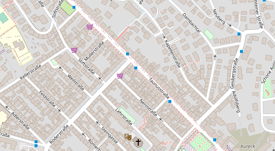 Personaldienstleister auf Karte