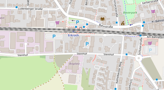 Personaldienstleister auf Karte
