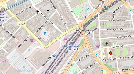 Personaldienstleister auf Karte