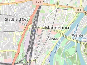 Personalberater auf Karte