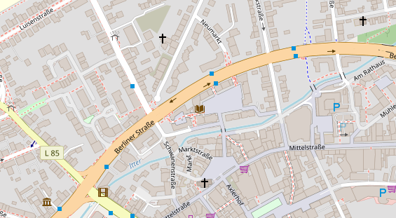 Personaldienstleister auf Karte