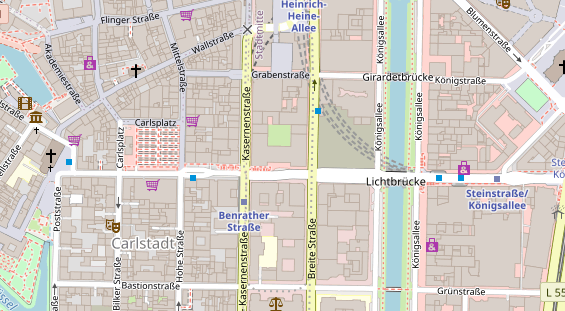 Personalberater auf Satellitenbild