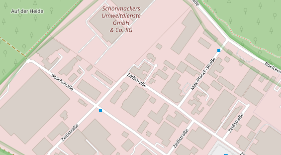 Personaldienstleister auf Karte