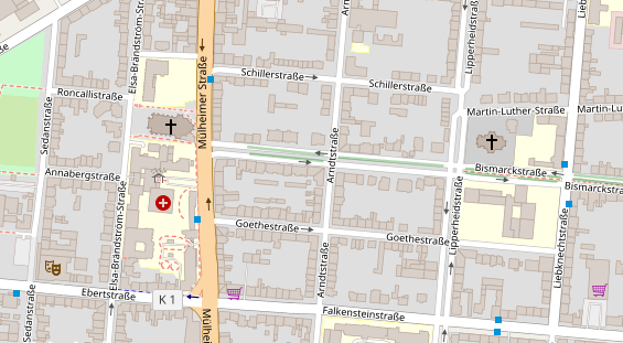 Personalberater auf Satellitenbild