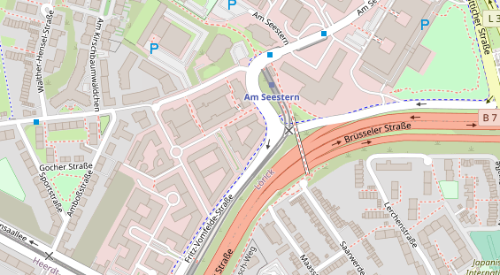 Personalberater auf Satellitenbild