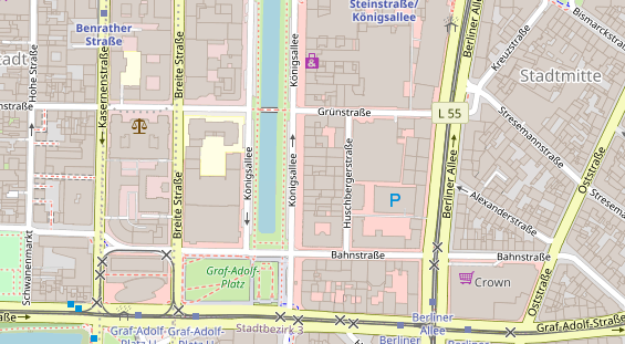 Personalberater auf Satellitenbild