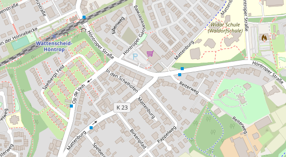 Personaldienstleister auf Karte