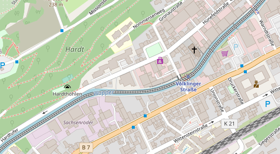 Personalberater auf Satellitenbild