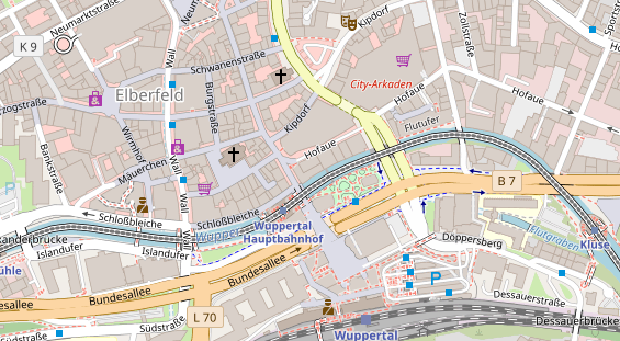 Personaldienstleister auf Karte