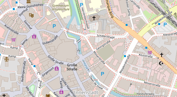 Personaldienstleister auf Karte