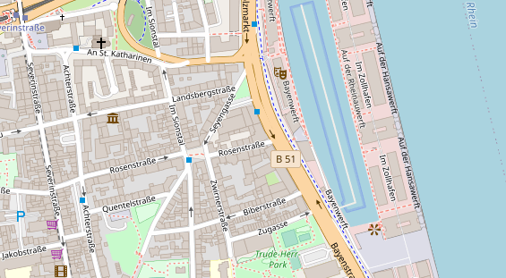 Personaldienstleister auf Karte