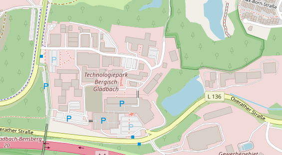 Personaldienstleister auf Karte
