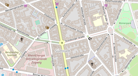 Personalberater auf Satellitenbild