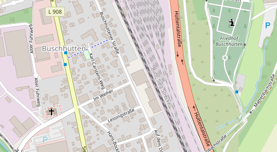 Personaldienstleister auf Karte