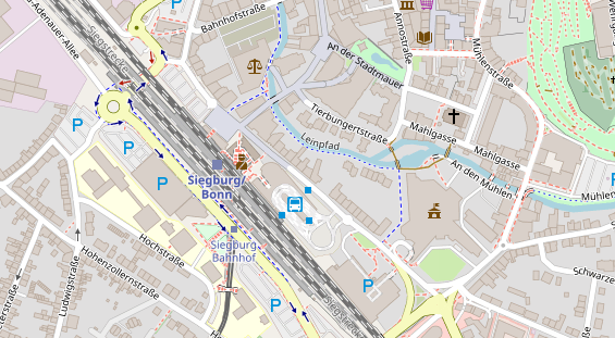 Personaldienstleister auf Karte