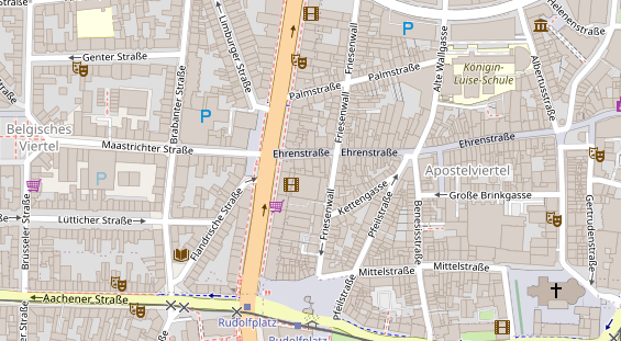 Personaldienstleister auf Karte