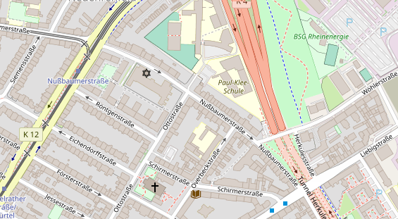 Personaldienstleister auf Karte