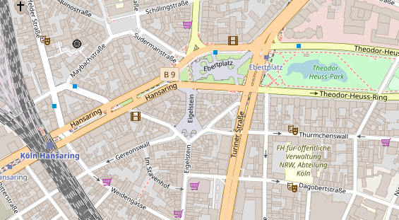 Personalberater auf Satellitenbild