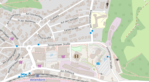 Personaldienstleister auf Karte