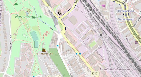 Personalberater auf Satellitenbild