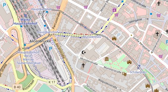 Personalberater auf Satellitenbild