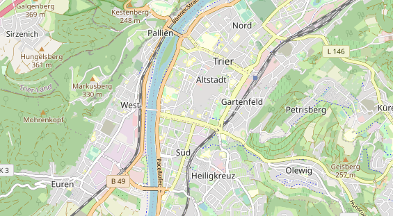 Personalberater auf Karte