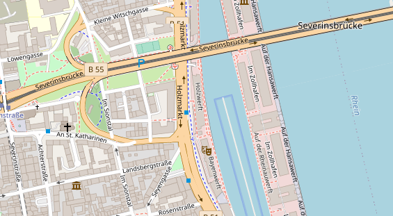 Personaldienstleister auf Karte
