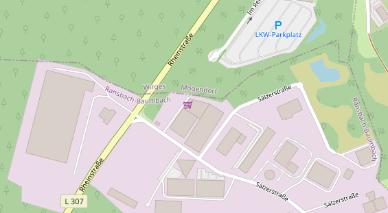 Personaldienstleister auf Karte