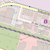 Personaldienstleister auf Karte