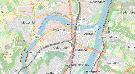 Personalberater auf Karte