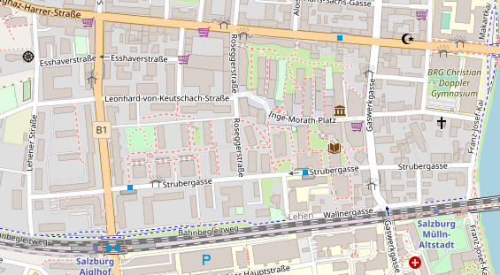 Personalberater auf Satellitenbild