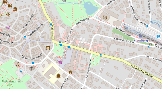Personaldienstleister auf Karte