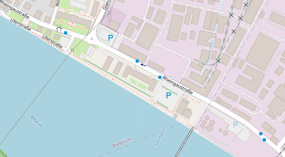 Personaldienstleister auf Karte