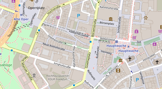 Personalberater auf Satellitenbild