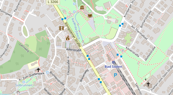 Personaldienstleister auf Karte