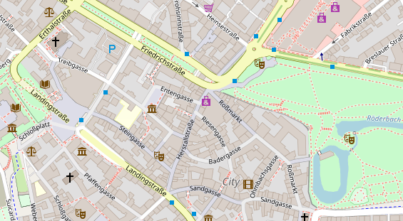 Personalberater auf Satellitenbild