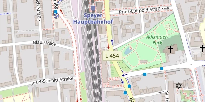 Personalberater auf Satellitenbild