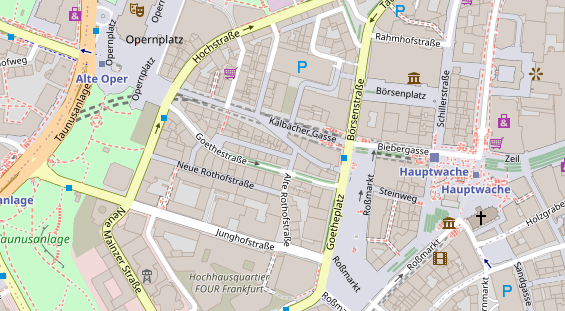 Personalberater auf Satellitenbild