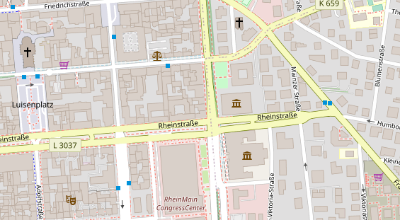 Personaldienstleister auf Karte