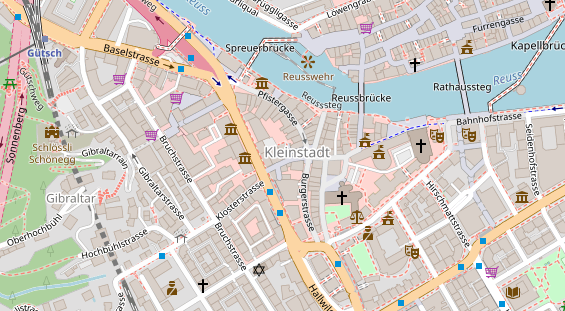 Personaldienstleister auf Karte