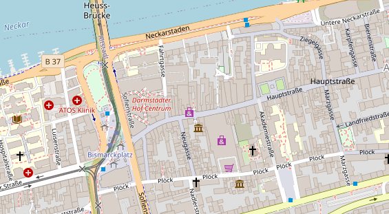 Personaldienstleister auf Karte