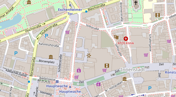 Personalberater auf Satellitenbild