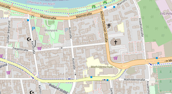 Personalberater auf Satellitenbild