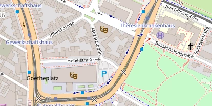 Personalberater auf Satellitenbild