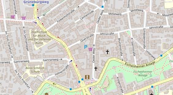 Personalberater auf Satellitenbild