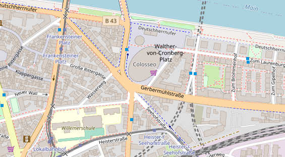 Personalberater auf Satellitenbild